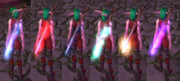Item enchant visuals screenshot